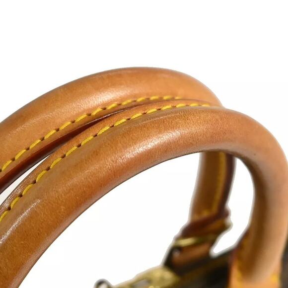 Louis Vuitton Alma Handbag PM Brown Canvas/Leather BA0937 w/dustbag - Picture 5 of 9